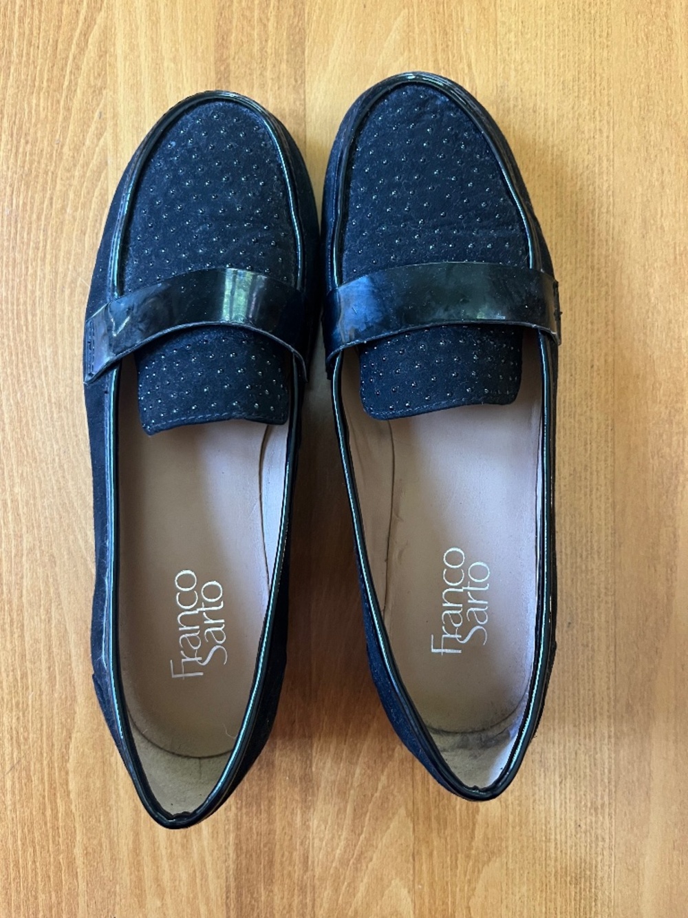 Suede loafers